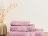 Полотенце махровое Costanza, роза