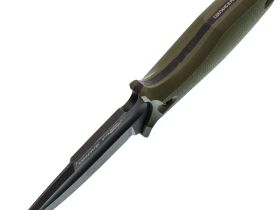 Нож N.C.Custom Grave, сталь AUS-10, рукоять olive G10
