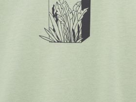 Футболка из хлопка с принтом