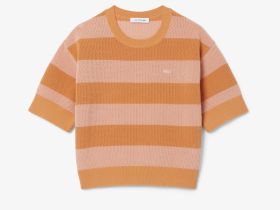 Женский свитер с коротким рукавом Lacoste