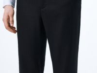 Брюки изо льна, Черный
