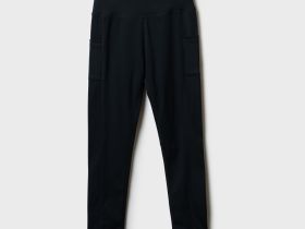 Брюки трикотажные для девочек (легинсы) спортивного назначения