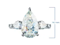 Кольцо из белого золота э4712кц09250364_white