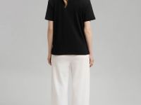 Футболка свободного кроя из хлопкового джерси