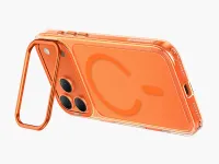 Чехол-накладка Keephone Magicam Magsafe для Apple iPhone 18 Pro Max/17 Pro Max с подставкой пластиковый (голубой)