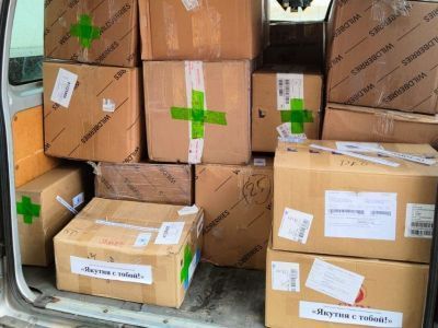 Квадрокоптер и медикаменты передали военнослужащим из Якутии