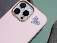 Наклейка VLP 3D сердце с фиолетовым леопардовым принтом