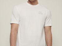 Футболка из хлопка с принтом