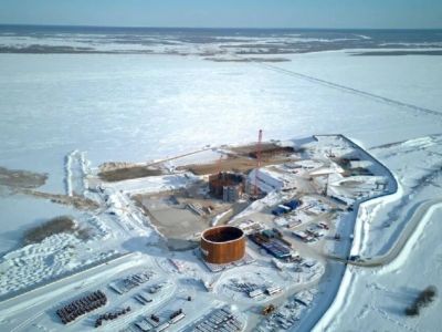 На строительстве Ленского моста в Якутии возобновили буровые работы