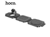 Беспроводное зарядное устройство Hoco CQ4 3 в1 Folding Magnetic Wireless Charging 15W (черный)