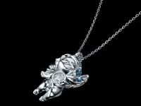 Подвеска из серебра с топазом э0609пд12250368