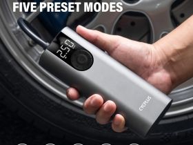 Cycplus Насос Cycplus A8 (5V, 2600mAh, 150psi), цвет Серый