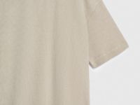 Футболка с эффектом стирки, Бежевый