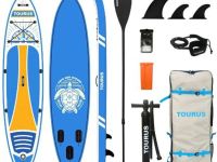 Надувная доска для SUP-бординга TOURUS 11.5 WOOD BLUE