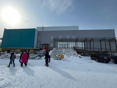 Строительство многофункционального спортивного зала в Якутске завершат к «Детям Азии»