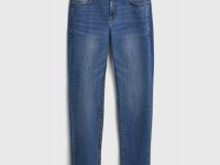 Зауженные джинсы, Синий