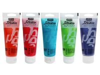 Акрил Pebeo "Studio" 100 мл иридисцентный Сине-черный