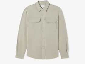 Мужская рубашка Lacoste на кнопках с большими нагрудными карманами