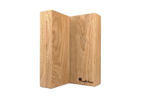 Подставка настольная магнитная для 6 ножей Woodinhome KS003SON, дуб