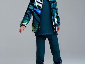 Термокомплект трикотажный для мальчиков: брюки, толстовка для эпизодического использования