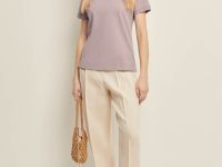 Поло приталенного силуэта с вышивкой