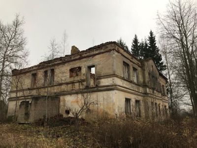 Двухэтажный каменный дом