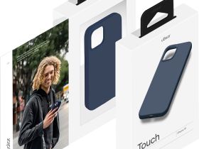 Клип-кейс uBear Touch Mag для Apple iPhone 15 Тёмно-синий