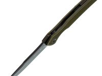 Складной нож Mr.Blade Hellcat blackwash, сталь S35VN, рукоять Olive G10
