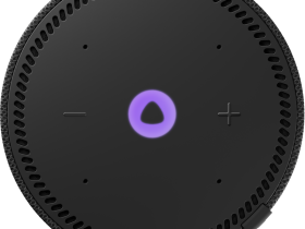 Умная колонка Яндекс.Станция Мини с часами Черный оникс (YNDX-00020K)