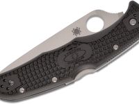 Складной нож Spyderco Endura 4 Flat Ground - 10FPBK, сталь VG-10 Satin Plain, рукоять термопластик FRN, чёрный