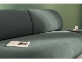 Диван прямой Мелоу Велюр Оливковый