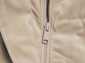 Утеплённая куртка из вельвета, Бежевый