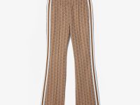 Женские расклешенные спортивные брюки Lacoste с монограммой