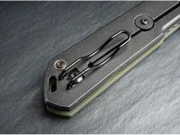 Нож складной Boker Kihon Assisted OD Green, сталь D2, рукоять G10