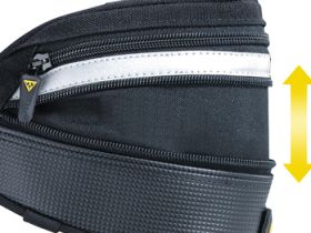 Велосумка подседельная Topeak Wedge Pack, большая (черный)