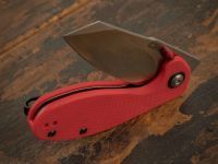 Складной нож CJRB Maileah, сталь AR-RPM9, рукоять G10, Red