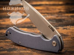 Складной нож CJRB Taiga, сталь D2, рукоять G10, Blue