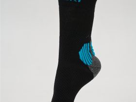Носки Winter Run Black/Light Blue