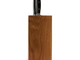 Подставка для ножей универсальная Woodinhome KS022UON, дуб