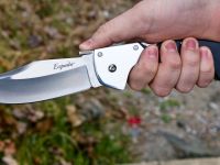 Нож складной Cold Steel Espada (Large), сталь CPM-S35VN, рукоять G10/алюминий, черный