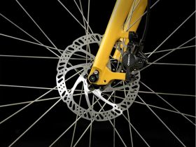 Женский велосипед Trek Verve 2 Lowstep Gen 5, год 2026, цвет Желтый, ростовка 14