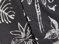 Рубашка с принтом для мальчиков, Серый