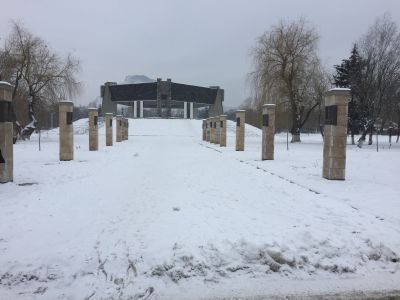 Мемориал "Вечной славы" погибшим в годы Отечественной войны