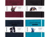 Скетчбук для маркеров Малевичъ, 15х15 см 40 л 220 г двусторонняя бумага, мокрый асфальт