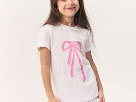 Пижама с коротким рукавом для девочки