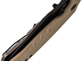 Нож Barmaley Knives Seadevil, сталь D2, рукоять G10/сталь, песочный