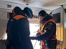 Спасатели Якутии отработали навыки по десантированию с вертолета