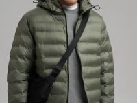 Стеганая куртка с искусственным утеплителем и водоотталкивающей пропиткой