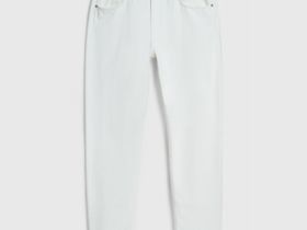 Зауженные джинсы Tapered fit, Белый