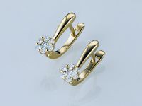 Серьги из желтого золота э0312сг04152800